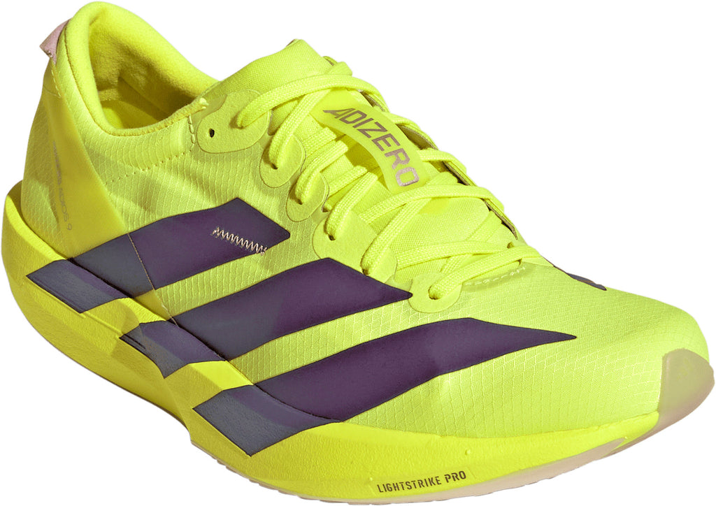 adidas Adizero Adios 9 Womens Running Shoes - Yellow