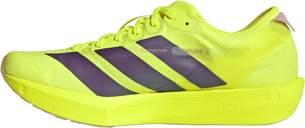 adidas Adizero Adios 9 Womens Running Shoes - Yellow