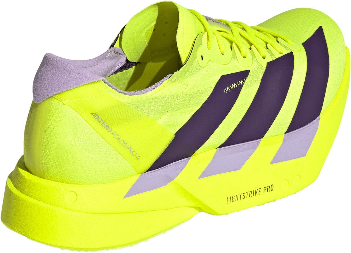 adidas Adizero Adios Pro 4 Womens Running Shoes - Yellow