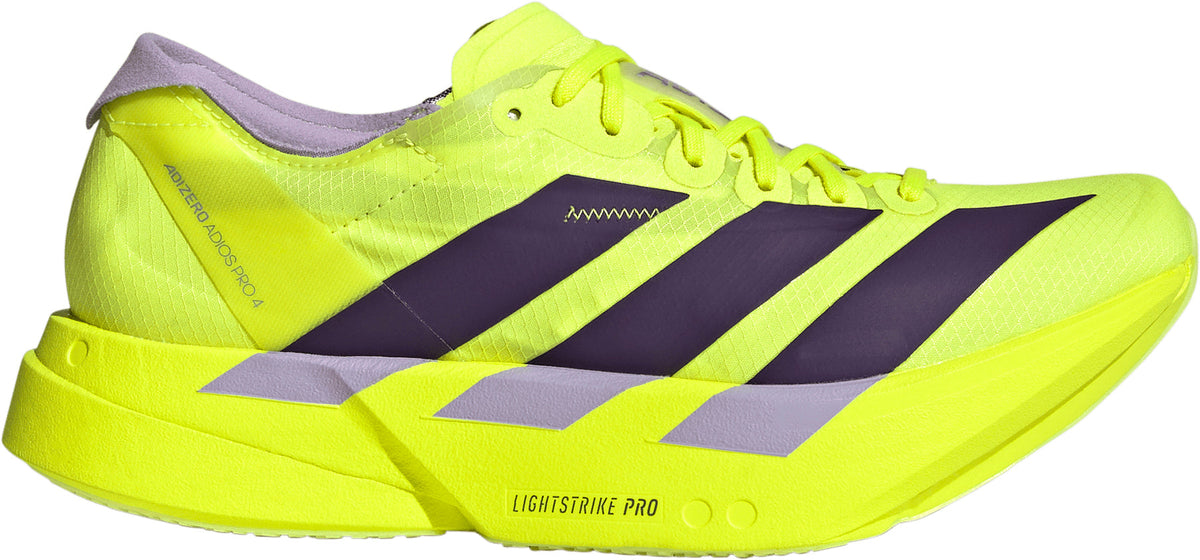 adidas Adizero Adios Pro 4 Womens Running Shoes - Yellow