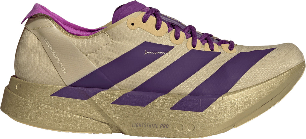 adidas Adizero Adios Pro 4 Mens Running Shoes - Beige