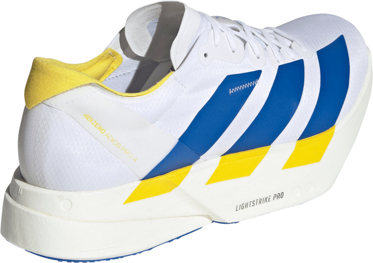 adidas Adizero Adios Pro 4 Mens Running Shoes - White