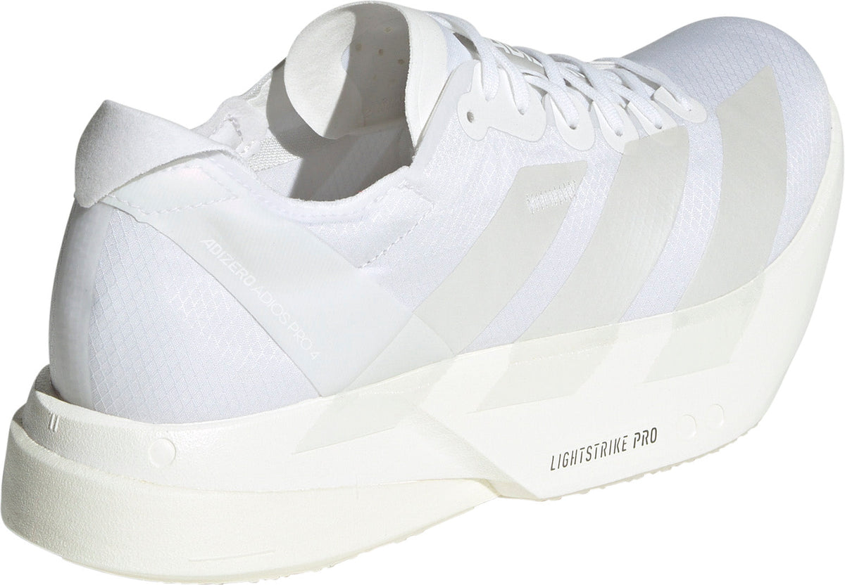 adidas Adizero Adios Pro 4 Mens Running Shoes - White