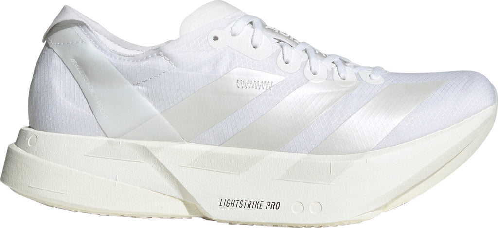adidas Adizero Adios Pro 4 Mens Running Shoes - White