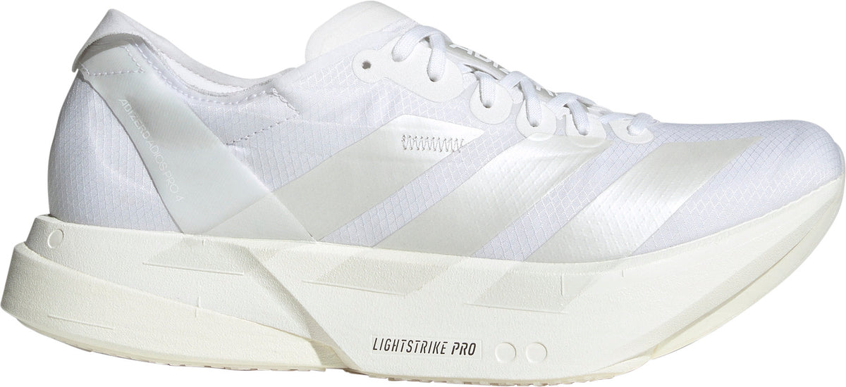 adidas Adizero Adios Pro 4 Mens Running Shoes - White