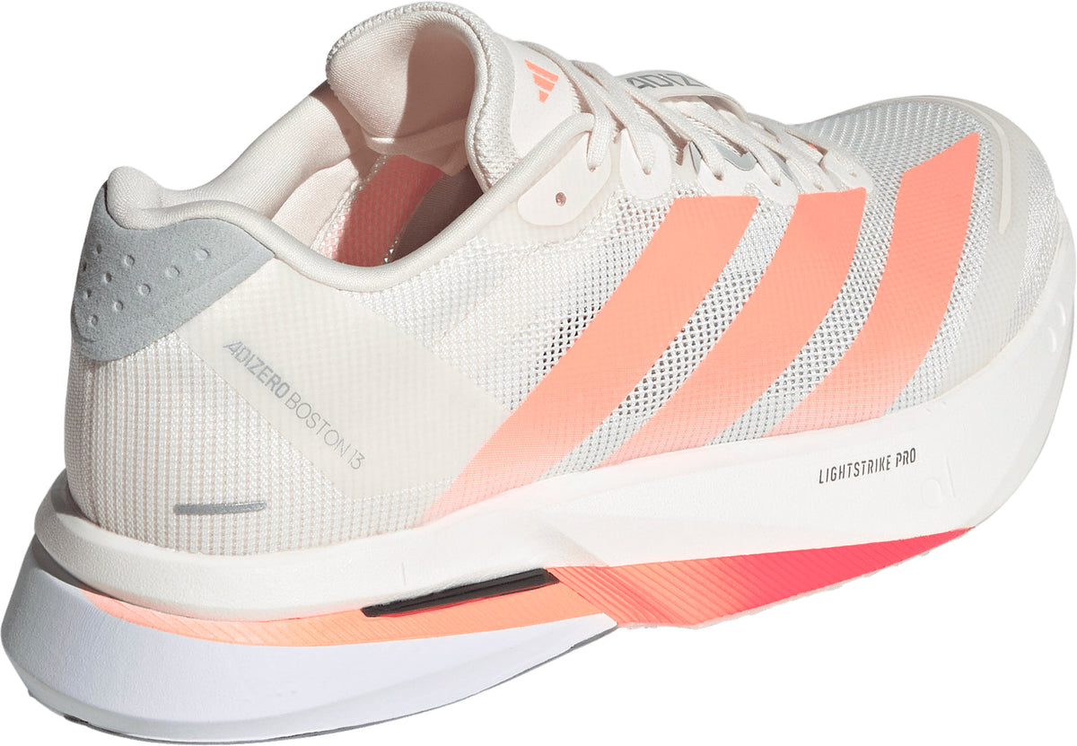 adidas Adizero Boston 13 Mens Running Shoes - Cream