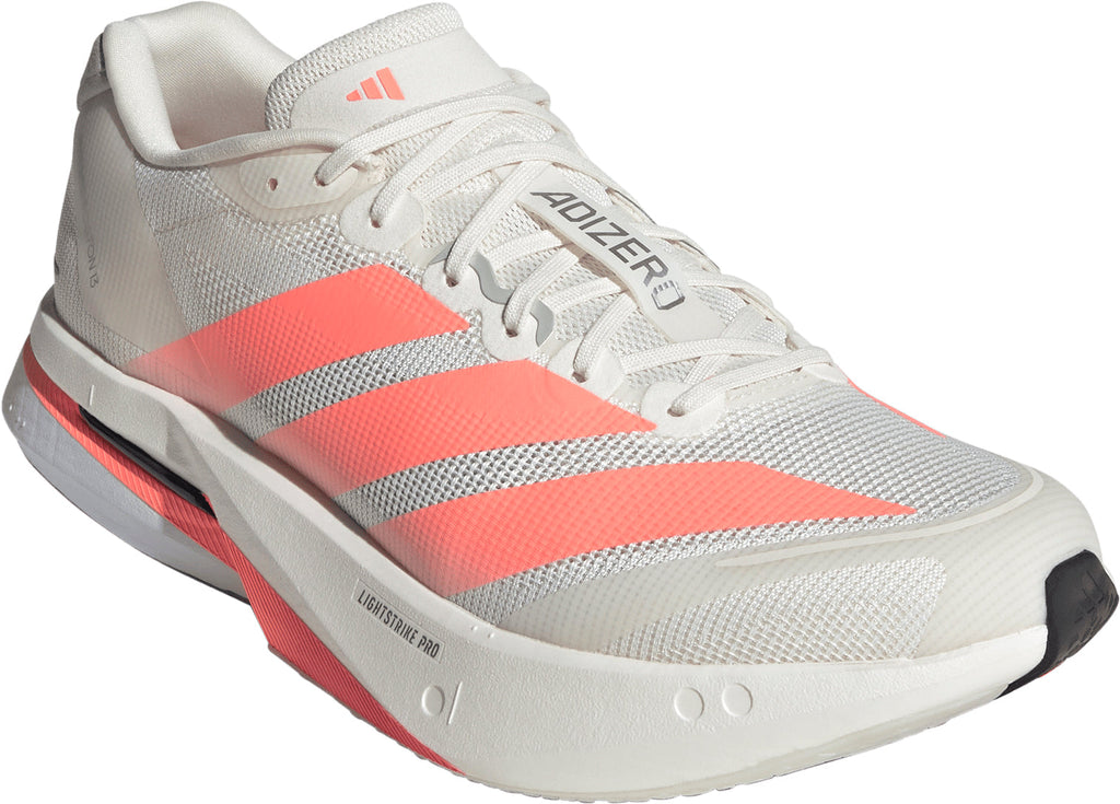 adidas Adizero Boston 13 Mens Running Shoes - Cream