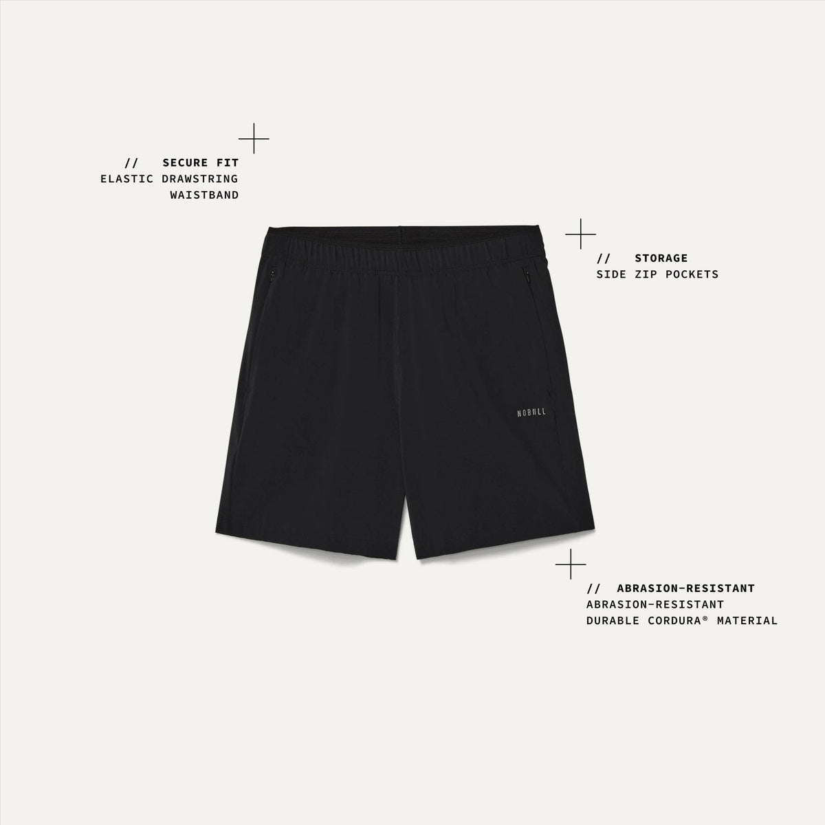 NOBULL Men's Training Short 6" (Unlined)