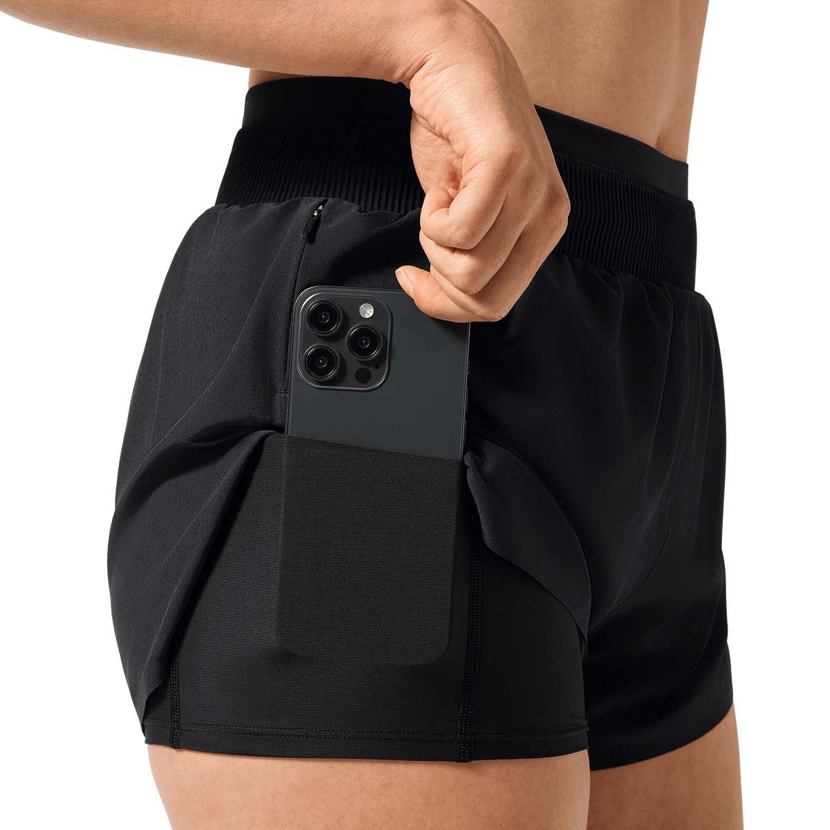 NOBULL Women's Drive 2-in-1 Short 3"
