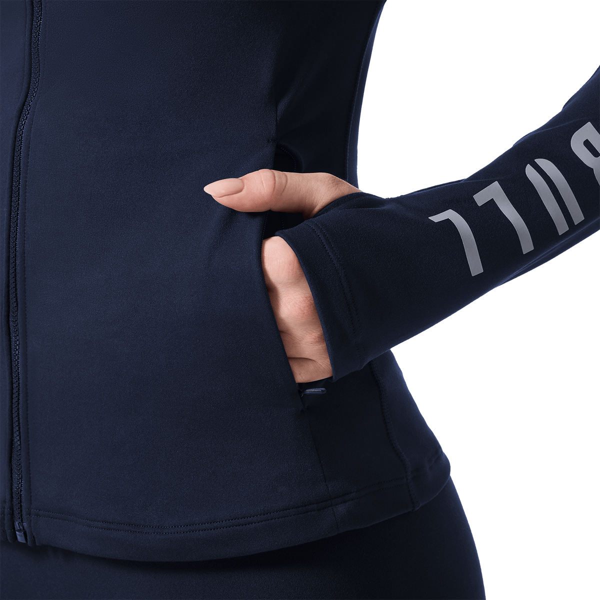NOBULL Women's Matte Zip-Up Jacket